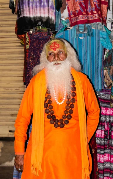 Pushkar Rajasthan India November 2019 Indian Man Pushkar Camel Fair — 스톡 사진