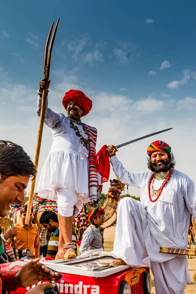 Bikaner Rajasthan Indie Styczeń 2019 — Zdjęcie stockowe