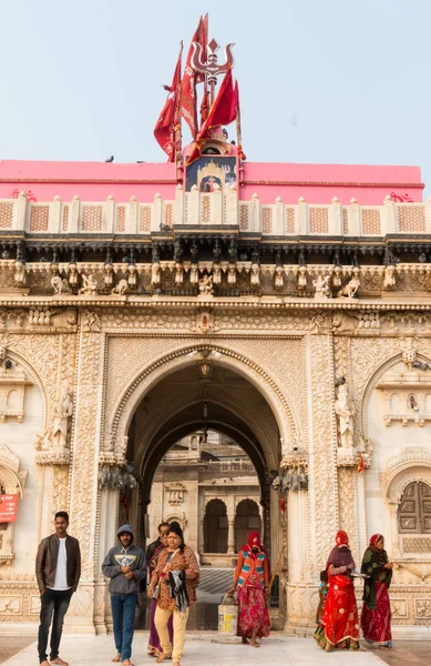 Bikaner Rajasthan India 2019年1月 Karni Mata神庙 位于印度拉贾斯坦邦拉贾斯坦邦 是一个著名的比卡邦城市 — 图库照片