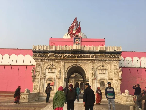 Bikaner Rajastão Índia Janeiro 2019 Templo Karni Mata Também Famoso — Fotografia de Stock