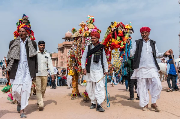 Bikaner Rajasthan Indie Styczeń 2019 — Zdjęcie stockowe