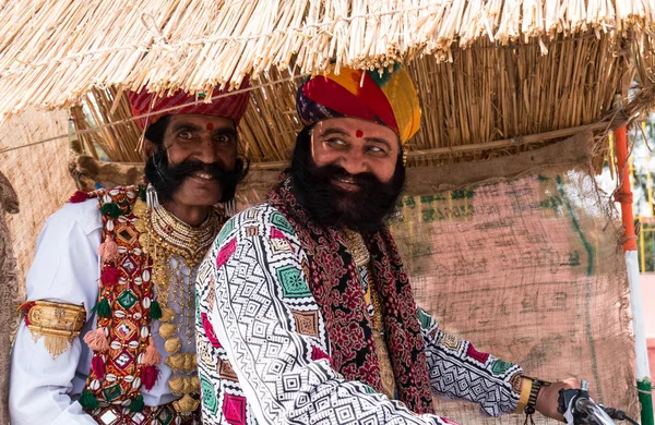 Bikaner Rajasthan India January 2019 Πορτρέτο Του Rajput Man Από — Φωτογραφία Αρχείου