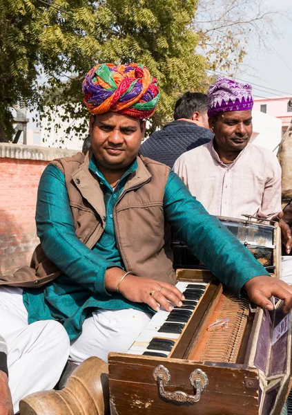 Bikaner Rajasthan India January 2019 Artists Various Part Rajasthan Performing — Φωτογραφία Αρχείου