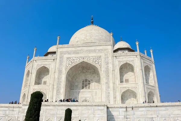 Agra Uttar Pradesh India Diciembre 2019 Vista Maravilla Del Mundo —  Fotos de Stock