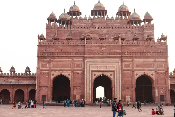 Fatehpur Sikri Uttar Pradesh Índia Dez 2018 Buland Darwaza Fatehpur — Fotografia de Stock