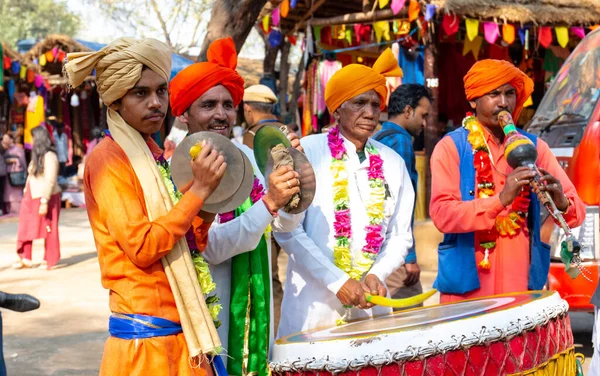 Faridabad Haryana Índia Fevereiro 2020 Retrato Índio Sexo Masculino Diferentes — Fotografia de Stock