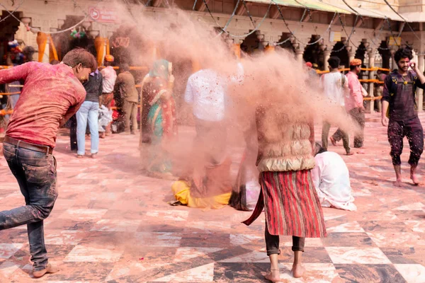 Barsana Uttar Pradesh India Mart 2020 Barsana Şehri Radehy Rani — Stok fotoğraf