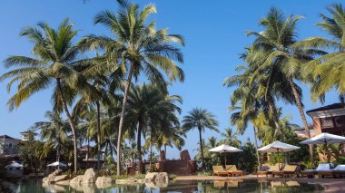 Lüks Otel 'in dışı.