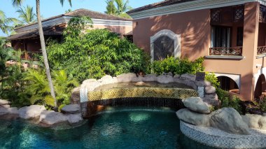 Lüks Otel 'in dışı.