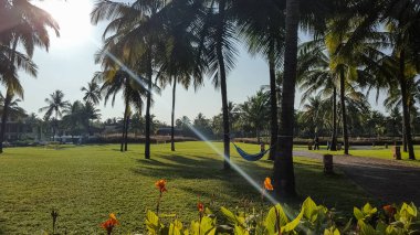 Lüks Otel 'in dışı.