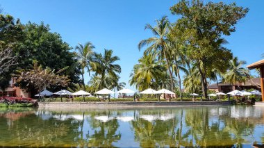 Lüks Otel 'in dışı.