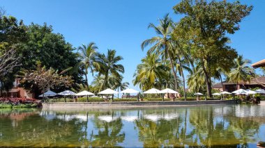 Lüks Otel 'in dışı.