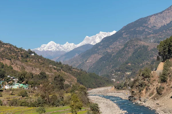 Chopta Vadisi Sahnesi Uttarakhand — Stok fotoğraf