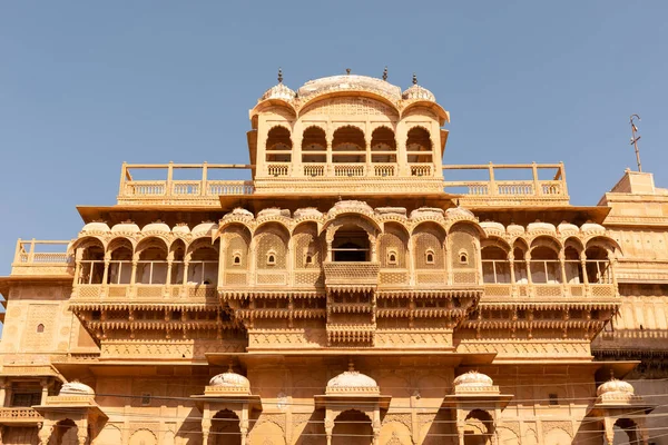 Jaisalmer Rajasthan India Novembre 2018 Veduta Architettonica Del Forte Jaisalmer — Foto Stock