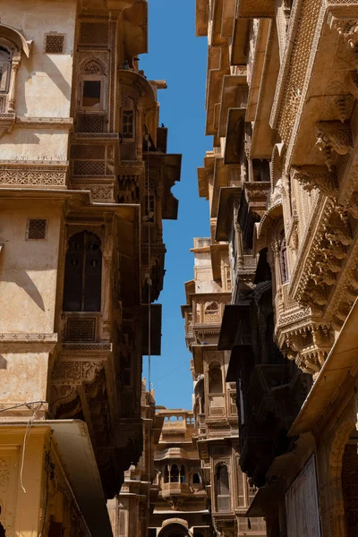 Patwon Haveli Jaisalmer Rajasthan India Primo Tra Questi Avelis Stato — Foto Stock