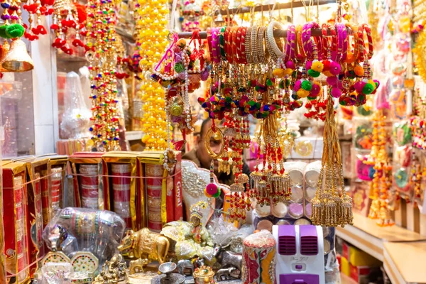 Ladenbesitzer Des Old Delhi Chandni Chowk Market Delhi Indien November — Stockfoto