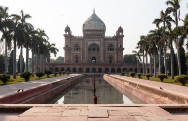 Safdarjung 's Tomb, Mughal mozolesi 1754 yılında Yeni Delhi, Hindistan' da inşa edildi.