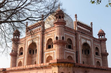 Safdarjung 's Tomb, Mughal mozolesi 1754 yılında Yeni Delhi, Hindistan' da inşa edildi.