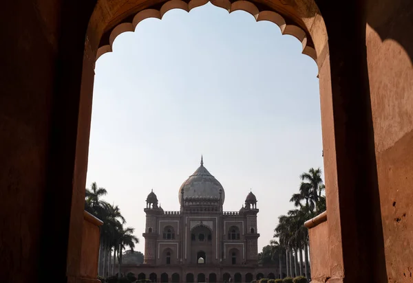 Safdarjungs Tomb Mughal Mausoleum 1754 뉴델리에 — 스톡 사진