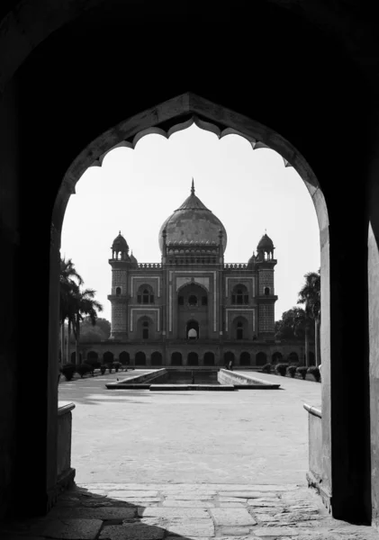 Tumba Safdarjung Mausoleo Mughal Construido 1754 Nueva Delhi India —  Fotos de Stock