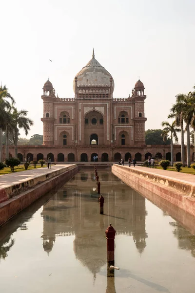 Safdarjung Tomb Mausoléu Mughal Construído 1754 Nova Deli Índia — Fotografia de Stock