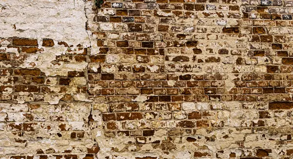 Ryazan Kremlin. Eski kırmızı tuğla duvar.