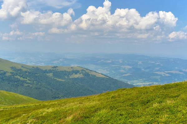 Paisaje Único Del Ecosistema Los Cárpatos Ucrania — Foto de Stock