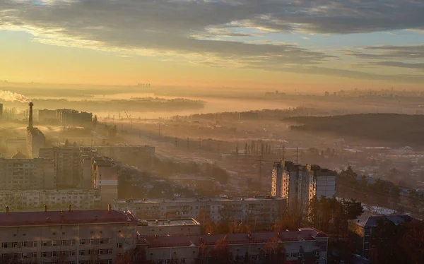 Ландшафт Вишгородського Міста Україна Стокове Фото