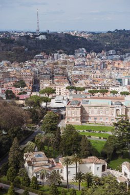 sokaklar ve Binalar Roma, İtalya, havadan görünümü