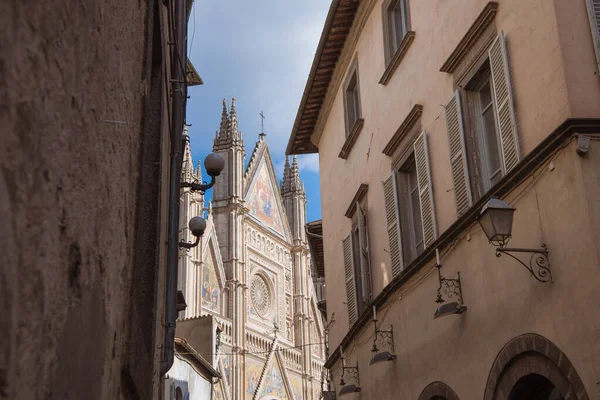 Catedrala Orvieto Orvieto Suburbia Romei Italia — Fotografie de stoc gratuită