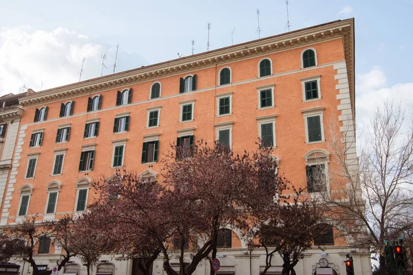 Oude Gebouwen Rome Italië — Gratis stockfoto