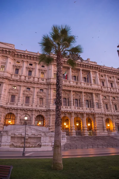 Fasaden Kassationsdomstolen Rom Italien — Gratis stockfoto