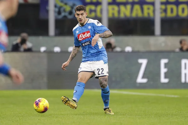 Milan, Italy - 12/02/2020: Coppa Italia - Inter vs Napoli 0-1. Giovanni Di Lorenzo, Napoli.