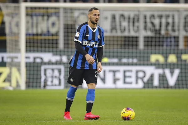 Milan, Italy - 12/02/2020: Coppa Italia, Inter vs Napoli 0-1. Danilo D'Ambrosio, Inter.