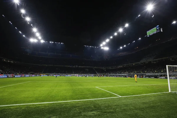 Milão 2020 Coppa Italia Inter Napoli Inter Napoli San Siro — Fotografia de Stock