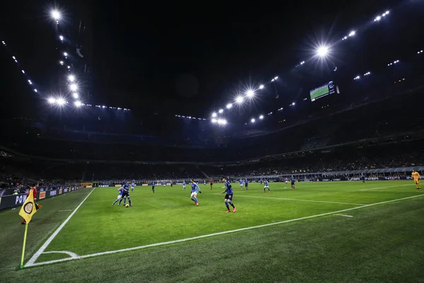 Milão 2020 Coppa Italia Inter Napoli Inter Napoli San Siro — Fotografia de Stock