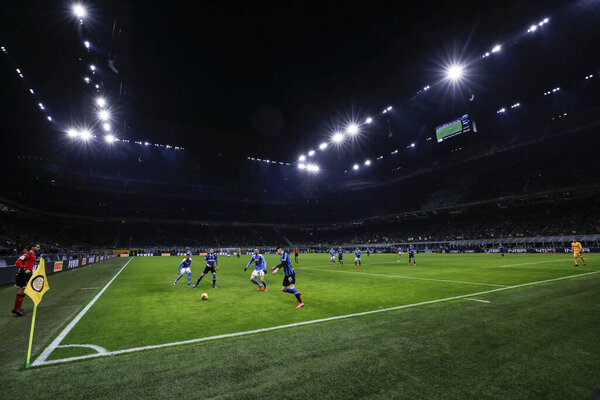Milan, 12/02/2020 - Coppa Italia - Inter vs Napoli 0-1. Inter vs Napoli at San Siro.