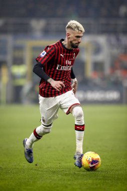 MILAN, ITALY - JANUARY 28, 2020:Samuel Castillejo, Milan.