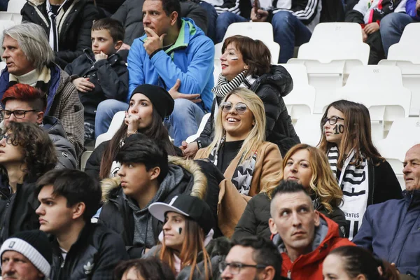 Turin Italy February 2020 Supporters Juventus — Stock fotografie