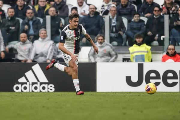 Turin Italy February 2020 Paulo Dybala Juventus Serie Football Match — Stock fotografie