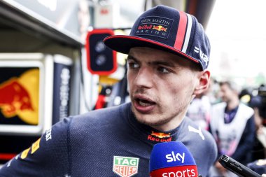 Monte CARLO, Monako - 23RD-26 Mayıs 2019 Monako GP 2019. Max Verstappen, Hollanda, Kızıl Boğa.