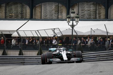 Monte CARLO, Monako - 23RD-26 Mayıs 2019 Monako GP 2019. Valtteri Bottas, Finlandiya, Mercedes.