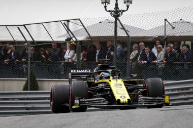 Monte CARLO, Monako - 23RD-26 Mayıs 2019 Monako GP 2019. Daniel Ricciardo, Avustralya, Renault.