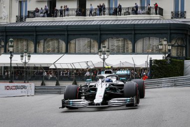 Monte CARLO, Monako - 23RD-26 Mayıs 2019 Monako GP 2019. Valtteri Bottas, Finlandiya, Mercedes.