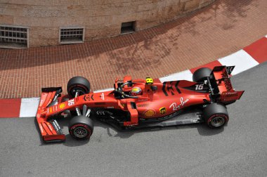 Monte CARLO, Monako - 23RD-26 Mayıs 2019 Monako GP 2019. Max Verstappen, Hollanda, Kızıl Boğa.
