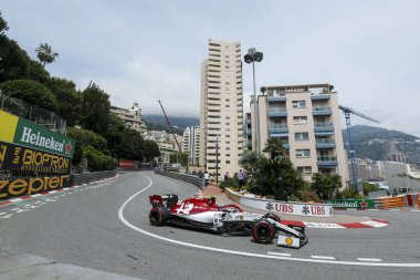 Monte CARLO, Monako - 23RD-26 Mayıs 2019 Monako GP 2019. Antonio Giovinazzi, İtalya, Alfa Romeo.