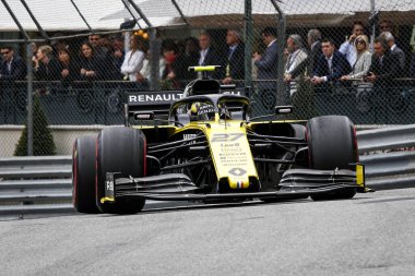Monte CARLO, Monako - 23RD-26 Mayıs 2019 Monako GP 2019. Nico Hulkenberg, Almanya, Renault.