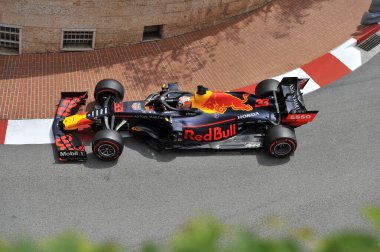 Monte CARLO, Monako - 23RD-26 Mayıs 2019 Monako GP 2019. Max Verstappen, Hollanda, Kızıl Boğa.