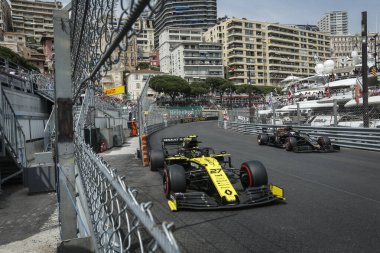 Monte CARLO, Monako - 23RD-26 Mayıs 2019 Monako GP 2019. Nico Hulkenberg, Almanya, Renault.