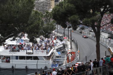 Monte CARLO, Monako - 23RD-26 Mayıs 2019 Monako GP 2019. Sebastian Vettel, Almanya, Ferrari.